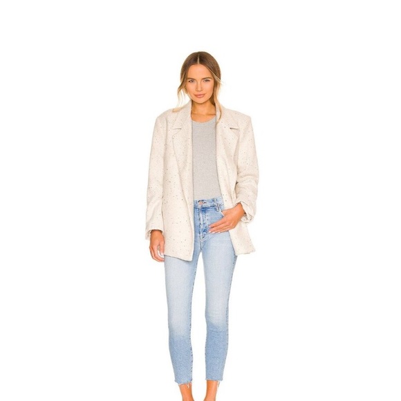 MOTHER Denim The Stunner Ankle Fray in California Cruiser High Rise Skinny 23 - Picture 4 of 12